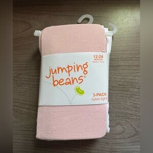 Jumping beans toddler girls nylon tights